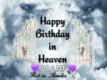 Happy Birthday In Heaven GIF - Happy Birthday In Heaven GIFs