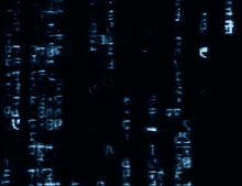 Matrix Text Blue GIF - Matrix Text Blue GIFs