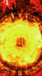 the word allah is surrounded by flames and smoke