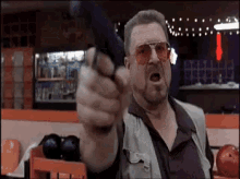 I'M I The Only One Around Here? GIF - Big Lebowski Gun Am I The Only One Around Here GIFs
