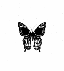 Butterfly Love GIF - Butterfly Love Skull GIFs