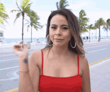 Pointing Smiling GIF - Pointing Smiling Side Beach GIFs
