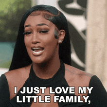 I Just Love My Little Family Girl Nique Brown GIF