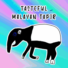Tasteful Malayan Tapir Veefriends GIF - Tasteful Malayan Tapir Veefriends Classy GIFs
