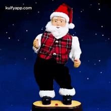 Santa Claus Dancing On.Gif GIF - Santa Claus Dancing On Merry Christmas 2021 GIFs