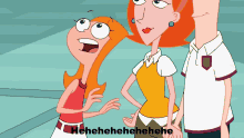 Phineas And Ferb Candace GIF - Phineas And Ferb Candace Candace Laugh GIFs
