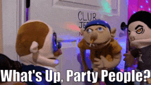 Sml Jeffy GIF - Sml Jeffy Whats Up Party People GIFs