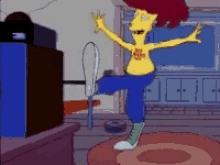Simpsons Workout GIF