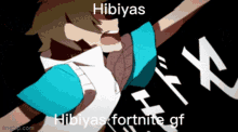 Hibiya Fortnite GIF - Hibiya Fortnite Kagerou Project GIFs