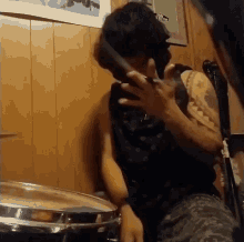 dani rey drummer rock star drumstick