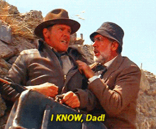 Indiana Jones I Know Dad GIF - Indiana Jones I Know Dad Harrison Ford GIFs
