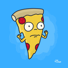 Pizza Surprised GIF - Pizza Surprised Eyes Popping Out GIFs