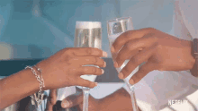 Cheers Too Hot To Handle GIF - Cheers Too Hot To Handle Toast GIFs