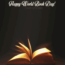 Happy W Orld Book Day Books GIF - Happy W Orld Book Day Books Reading GIFs