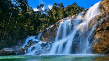 Waterfall Nature GIF - Waterfall Nature Water GIFs
