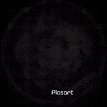 a black and white photo of a woman 's face in a circle