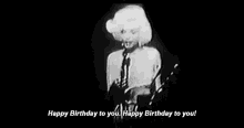 Marilyn Monroe Happy Birthday GIF - Marilyn Monroe Happy Birthday Singing GIFs