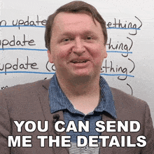 You Can Send Me The Details Alex GIF - You Can Send Me The Details Alex Engvid GIFs