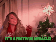 Mariah Christmas Festivus GIF - Mariah Christmas Festivus GIFs