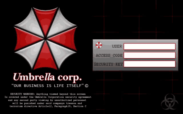 Umbrella Corp. Worker - Roblox