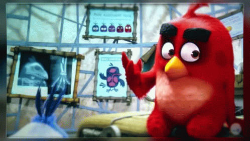 Angry Birds Red GIF - Angry Birds Red Red Bird - Discover & Share GIFs