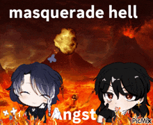 Hell Pain GIF - Hell Pain Masquerade Angst GIFs