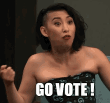 Erika Ishii Vote GIF - Erika Ishii Vote Geek And Sundry GIFs
