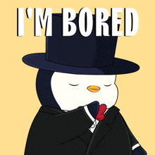 Bored Penguin GIF - Bored Penguin Boring GIFs