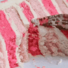 Pink Velvet Cake Dessert GIF - Pink Velvet Cake Cake Dessert GIFs