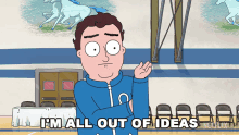 Im All Out Of Ideas Coach Ben Hopkins GIF