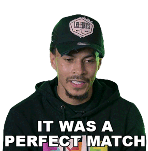 It Was A Perfect Match Dele Alli Sticker - It Was A Perfect Match Dele Alli Excel Esports Stickers
