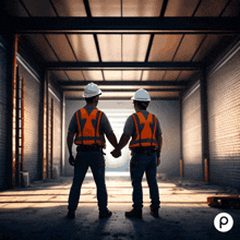 Construction Worker Holding Hands GIF