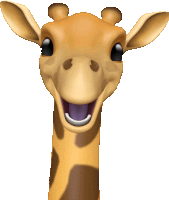 Giraffe Sticker - Giraffe Stickers