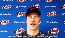 Andrei Svechnikov Every Night Before I Go To Sleep GIF - Andrei Svechnikov Every Night Before I Go To Sleep I Start Thinking About It GIFs