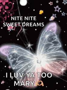 Sweet Dreams Nite GIF - Sweet Dreams Nite Butterflies GIFs