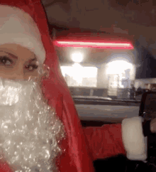 Driving Santa Claus GIF - Driving Santa Claus GIFs