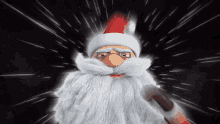 Santa Santa Running GIF