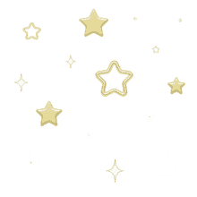 stars cute sparkles gold