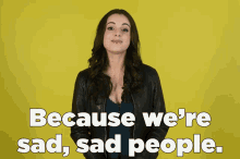 Vanessa Because Were Sad Sad People GIF - Vanessa Because Were Sad Sad People Sad GIFs