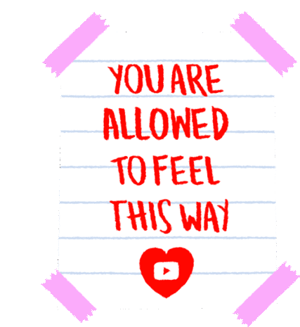 You Are Allowed To Feel This Way Sad Sticker - You Are Allowed To Feel This Way Sad Tired Stickers