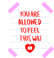 You Are Allowed To Feel This Way Sad Sticker - You Are Allowed To Feel This Way Sad Tired Stickers