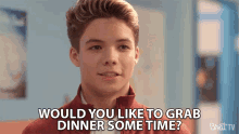 Would You Like To Grab Dinner Some Time Ask Out GIF