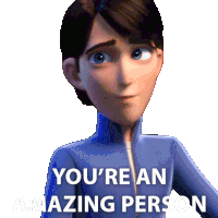 Youre An Amazing Person Jim Lake Jr Sticker - Youre An Amazing Person Jim Lake Jr Trollhunters Tales Of Arcadia Stickers