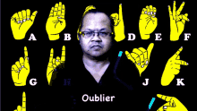Oublier Lsf Usm67 GIF - Oublier Lsf Usm67 Sign Language GIFs