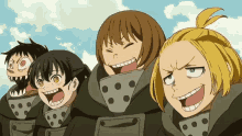 Fire Force Hysterical Laughing GIF - Fire Force Hysterical Laughing Shinra GIFs