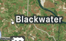 an aerial view of blackwater , a small town in texas