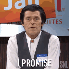 I Promise Willem Dafoe GIF - I Promise Willem Dafoe Saturday Night Live GIFs