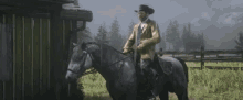 Riding Horse Riding Away GIF - Riding Horse Riding Away Im Out GIFs