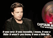 Sebastian Stan Captain America GIF - Sebastian Stan Captain America Civil GIFs