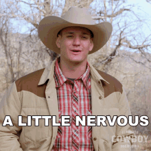 A Little Nervous Glenn Gronkowski GIF - A Little Nervous Glenn Gronkowski Ultimate Cowboy Showdown GIFs